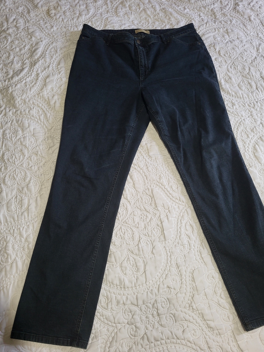 J.Jill Tried & True Slim Leg Denim Jeans Size 16